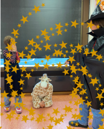 Im Nordpark gibt es Tiere zu sehen.